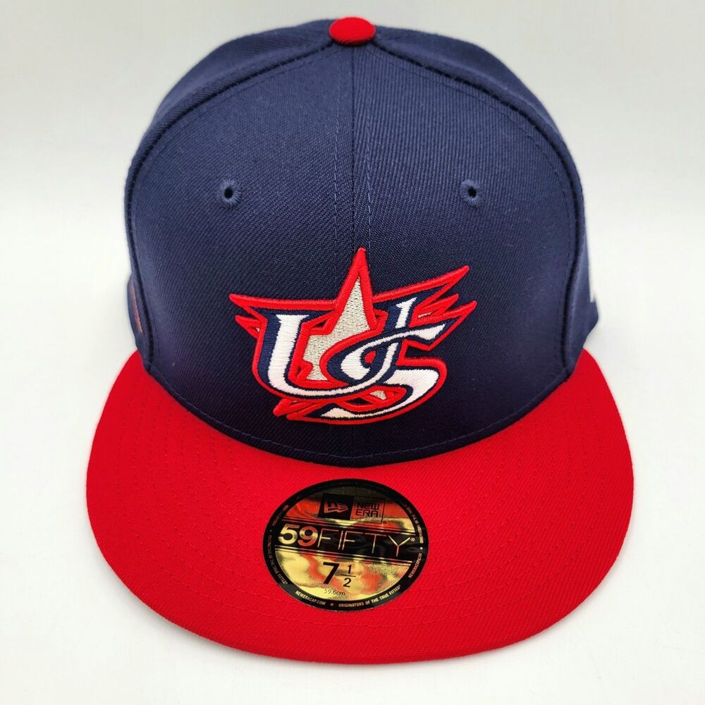 2026 WBC USA World Baseball Classic Fitted Hat New Era 59FIFTY 7 1/2 NWT